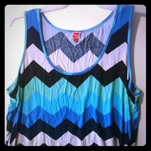 Modcloth chevron tank top